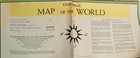 Universal World Map By Book Enterprises Dated 1957 Wall Map 35 X 48 