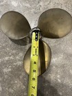 Antique Bronze Boat Propeller 12    3-blade Marine Prop Marked 194 J  112
