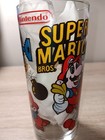  free Ship  1989 Super Mario Bros  2 Nintendo Vintage Drinking Glass Mint