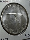 1967 Canada 1 Dollar Large Silver Coin Flying Goose