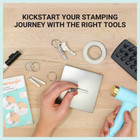 Hand Stamp Jewelry Tools - Impressart Essential Metal Stamping Kit  Homeroom