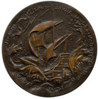 France Cardinal De Richelieu Bronze Art Medal By Joly 81mm 269g