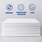 Disposable Bed Sheets 100 Pcs Waterproof Bed Cover For Spa Tattoo 100pcs White