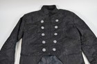 Dark Rock Handmade Coat Jacket Brocade Goth Gothic Steampunk Victorian Dovetail
