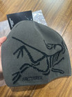 Arc teryx Bird Word Toque Beanie Dark Gray Merino Wool Knit Winter Hat Nwt