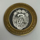  10 Hard Rock Hotel Las Vegas  999  60 Oz Silver Round Token Gaming
