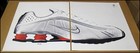 2001 Nike Shox 2-page Print Ad Shoe Advertisement Boing Red Vintage Shoes