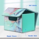 Card Deck Box For Mtg tcg ccg Storage Holds 180  Game Cards Magnetic Flip Case