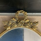 Vintage 1960s Stylebuilt Accessories New York 24k Gold Plated Vanity Mirror