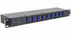 Technical Pro Ps9u 1u Rack Mount Dj Pro Audio Power Supply W  Usb Charging Port