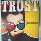 Elvis Costello Trust Poster 33in X 48in Columbia Promo Vintage Wall Art