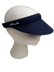 Us Open 2004 Fila Navy Blue Tennis Visor Embroidered Logo Adjustable Cotton Unis