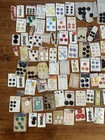 Lot Of Nos Vintage Buttons   Fasteners On Cards Lansing  Bluebird  Ubc Co    Etc