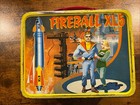 Vintage 1964 Fireball Xl5 Metal Lunch Box King-seeley Thermos Itc No Thermos