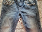 Rock Revival Jeans Sz 25 Womens Betty Boot Cut Mid Rise Denim Rodeo Western New