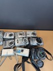 Lot Of 12 Digital Cameras Fujifilm  Kodak  Olympus Etc   For Parts Units Read   