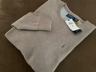  125 Nwt Polo Ralph Lauren Mesh-knit Cotton Crewneck Sweater Brown   Melange   S