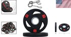 5lb Olympic Cast Iron Weight Plate Pair For Strength Training   Weightlifting