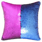  Sequin Pillow Cover Cushion Covers 16x16in Flip Sequins Decorative Throw 