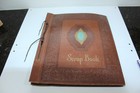 Vintage Scrapbook With Mostly Greeting Cards 12-1 4  X 14-1 2  Retro Cover