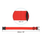 4 Set Luggage Strap With Combination Lock Luggage Tag Loop 78 x2   Red