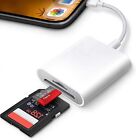 Tf Sd Card Adapter Camera Reader 2 In 1 For Iphone 14 13 12 11 X Xs Xr 8 7 Ipad