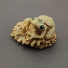 Netsuke Yokai Kappa Okimono Carved Signed By Artist Antique Japanese Style
