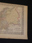 One  1  1867 1871 Mitchell  Atlas Map  europe  15 25 x12 
