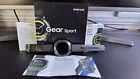 Smart Watch  Samsung Gear Sport Sm-r600 44 6mm  Black Case Silicone Band