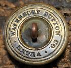 Confederate Missouri Civil War Coat Button    Waterbury Button Co Extra