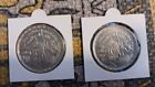 1994 Egypt 2 Silver Coins Sets 1   5 Pounds  saladin  salah Al-din  km 761  Unc 