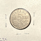 Canada 1926 Near 6 Five Cents  Km 29 F vf