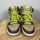 Nike Dunk Shrek Gs 6 5y 308319-231  07 High Skateboarding Tweed Sneakers No Box
