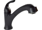 Valterra Pf231741 Pull Out Rv Kitchen Faucet Matte Black 56  Hose