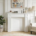 Freestanding Fireplace Mantel Surround Grade A Mdf Mantel For Electric Fireplace
