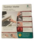 Logitech Trackman Marble Trackball Mouse Usb 910-000806 Nib Sealed New
