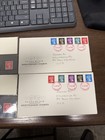 2 Penny Black Anniversary Stamps Royal Mail First Day Covers   2 Sets Of Stamps
