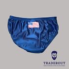 Team Usa Logo Custom Print Speedo Men Blue Avenger Water Polo Swim Suit Size 32
