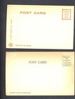 2 Vintage Postcards  Broad Street   South Main Street Middletown Connecticut