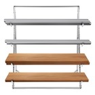 4 Tier Steel Horizontal Lumber Storage Rack Adjustable Storage Cantilever Rack
