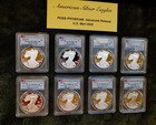 2025 Proof Silver Eagles  complete Set      All Pcgs Pr70dcam Advanced Release