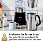 Oxo Brew 9-cup Stainless Steel Coffee Maker Silver black 8710100 Sca Certified