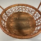 Vintage Miniature Wicker Basket 4 Inches X 4 5 Inches  So Cute 