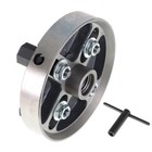 Wood Lathe Chuck 6  4-jaw Lathe Chuck With 1    8 Tpi Thread New