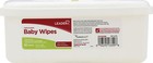 Leader Lightly Scented Resealable Baby Wipes Refill Pack Easy To Use  80 Count