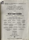 Dear Evan Hansen   Performances Playbill Nov 2018 Los Angeles Ahmanson Theatre
