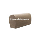 2pc Universal Chair Arm Protector Cover Sofa Couch Armchair Cover Armrest Cover