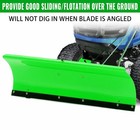 New Heavy Duty Round Dome Snow Plow Shoe Skid With John Deere Runner For  m14   
