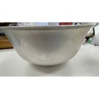 B w  Buenilum Mid Century Modern Vintage Hammered Aluminum 14  Punch Bowl