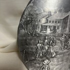 Vintage Wendell August Forge Amish Handmade Hammered Aluminum Round Hot Plate